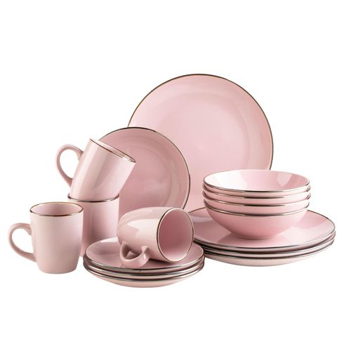 9001794877237 - Mäser Serie Metallic Rim Kombiservice 16 teilig für 4 Personen 9001794877237 - Mäser Serie Metallic Rim Kombiservice 16 teilig für 4 Personen