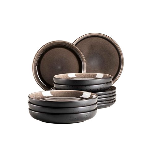 9001794874014 - Mäser Serie Niara Tafelservice 12 teilig für 6 Personen