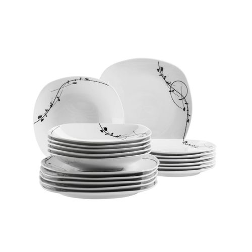 9001794975216 - Mäser Serie Londra Tellerset 18 teilig für 6 Personen