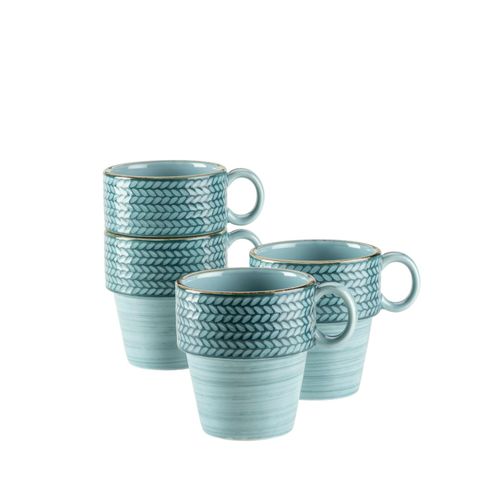 9001794869591 - Kaffeebecher-Set Porzellan Prospero Blau 9001794869591 - Kaffeebecher-Set Porzellan Prospero Blau