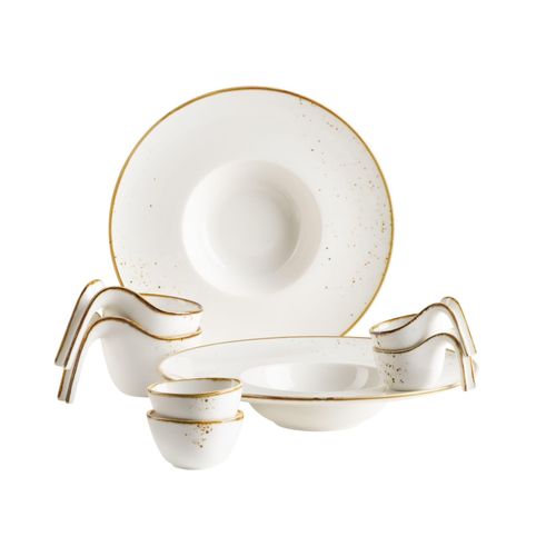 9010933020823 - Gourmet Set Porzellan Pintar Beige   Braun