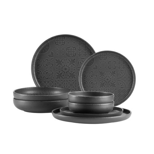 9001794890281 - Mäser Serie Traditional Tiles Kombiservice 8 teilig für 2 Personen