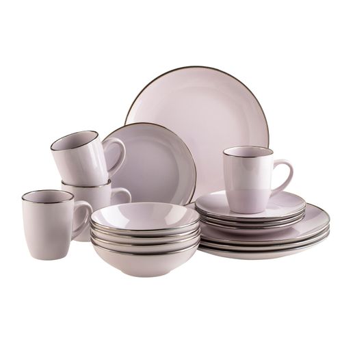 9001794877213 - Mäser Serie Metallic Rim Kombiservice 16 teilig für 4 Personen 9001794877213 - Mäser Serie Metallic Rim Kombiservice 16 teilig für 4 Personen