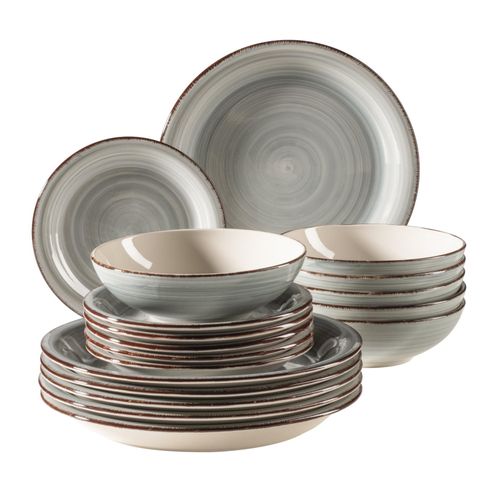 9001794824156 - Mäser Serie Lumaca Tafelservice 18 teilig für 6 Personen 9001794824156 - Mäser Serie Lumaca Tafelservice 18 teilig für 6 Personen