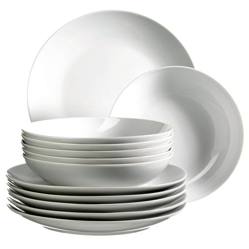 9001793433083 - Tellerset Teller Geschirr Tafelservice 12-teilig Porzellan MÃSER - B-Ware sehr gut 9001793433083 - Tellerset Teller Geschirr Tafelservice 12-teilig Porzellan MÃSER - B-Ware sehr gut