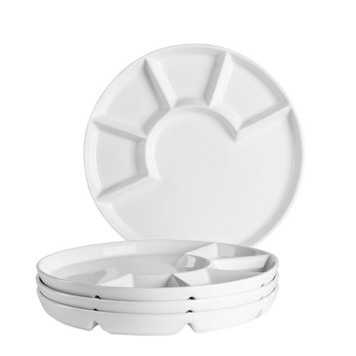 9001794294188 - Fondueteller 24 cm Porzellan 4er-Set 9001794294188 - Fondueteller 24 cm Porzellan 4er-Set
