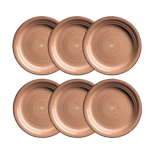 9010933000023 - Dessertteller-Set Steingut Lumaca (Farbe Beige) 9010933000023 - Dessertteller-Set Steingut Lumaca (Farbe Beige)