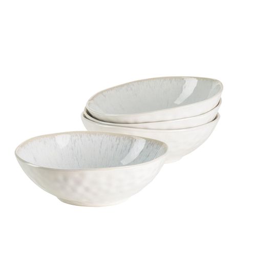 9001794928533 - Müslischüssel-Set Steingut Frozen 4 (Farbe Weiß)