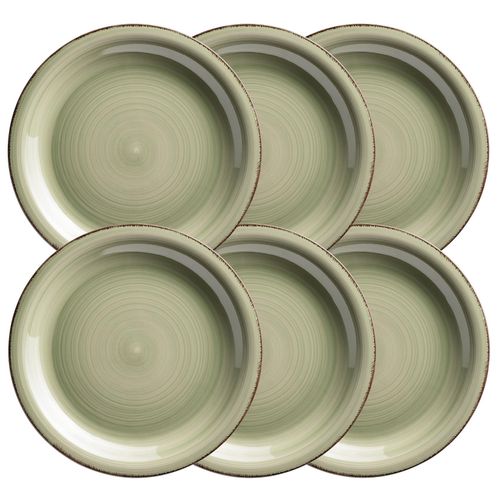 9010933001433 - Speiseteller-Set Steingut Lumaca (Farbe Olivgrün) 9010933001433 - Speiseteller-Set Steingut Lumaca (Farbe Olivgrün)