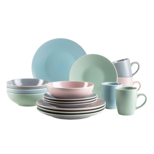 9001794878012 - Mäser Serie Elissa II Kombiservice 16 teilig für 4 Personen 9001794878012 - Mäser Serie Elissa II Kombiservice 16 teilig für 4 Personen