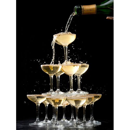 4019449519567 - Glasbild CHAMPAGNERTOWER 4019449519567 - Glasbild CHAMPAGNERTOWER