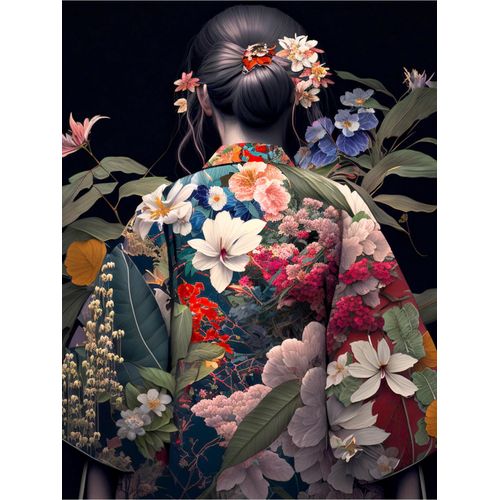 4019449519802 - Glasbild GEISHA V 4019449519802 - Glasbild GEISHA V