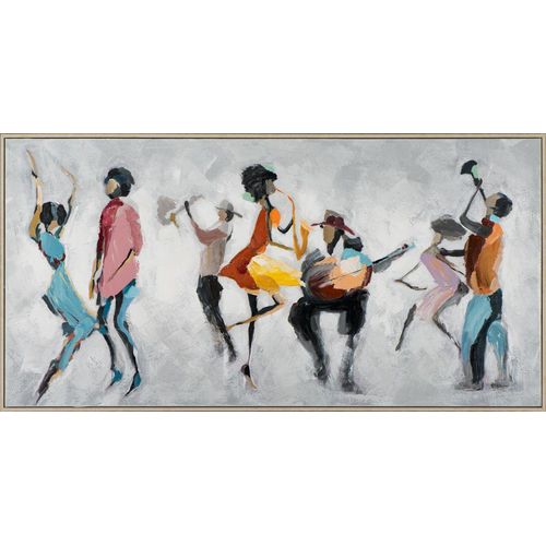 4050743063240 - Keilrahmenbild FLOTTER TANZ (BHT 14250x7250x450 cm) BHT 14250x7250x450 cm bunt