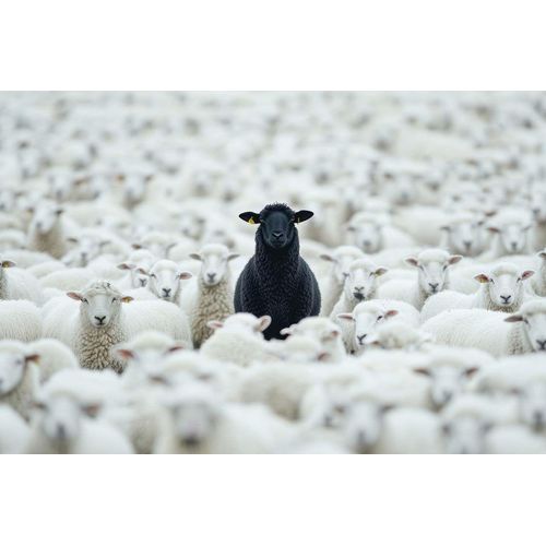 4050743094541 - Acrylglasbild BLACK SHEEP