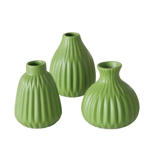4066076494620 - Vase Esko 3er-Set Grün 4066076494620 - Vase Esko 3er-Set Grün
