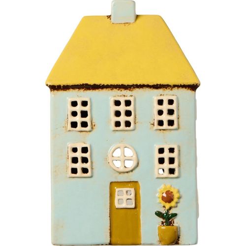 5709898380441 - Teelichthaus Nyhavn gelbes Dach mit Sonnenblume 118 x 87 x 19 cm 5709898380441 - Teelichthaus Nyhavn gelbes Dach mit Sonnenblume 118 x 87 x 19 cm