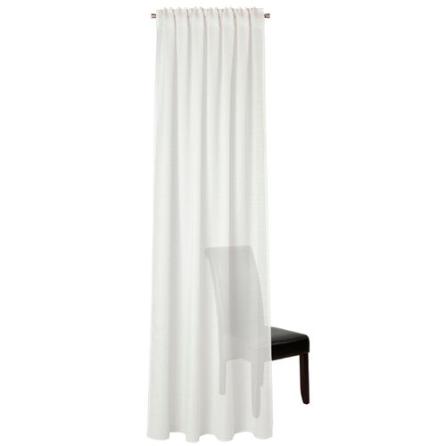 4006470451324 - Vorhang NEUTEX FOR YOU Biella Gardinen Gr 245 cm verdeckte Schlaufen 142 cm weiß (wollweiß) Verdeckte Schlaufen Gardine HxB 245x142 Schal mit verdeckten