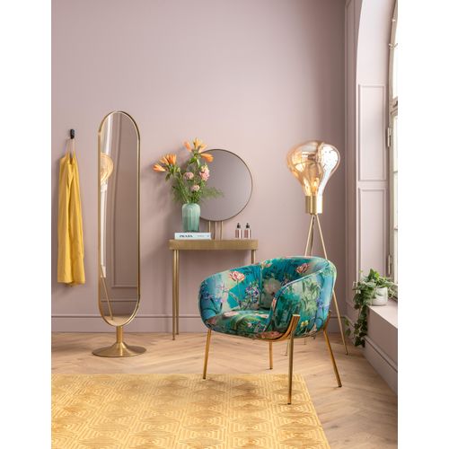 4025621859246 - Wandspiegel DESIGN Standspiegel Curve Brass 40x170cm gold (goldfarben) B38cm H172cm T38cm Glas Spiegel 4025621859246 - Wandspiegel DESIGN Standspiegel Curve Brass 40x170cm gold (goldfarben) B38cm H172cm T38cm Glas Spiegel