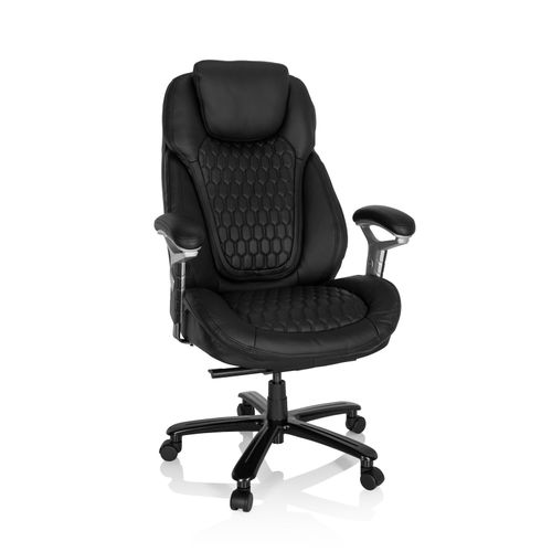 4064323000174 - XXL Drehstuhl XXL PULLMANN I Leder mit Armlehnen (höhenverstellbar) hjh OFFICE 4064323000174 - XXL Drehstuhl XXL PULLMANN I Leder mit Armlehnen (höhenverstellbar) hjh OFFICE