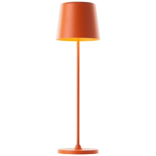 4004353428258 - Lampe Kaami led Außentischleuchte 37cm orange matt Metall Holz orange 2 w led integriert - orange - Brilliant 4004353428258 - Lampe Kaami led Außentischleuchte 37cm orange matt Metall Holz orange 2 w led integriert - orange - Brilliant