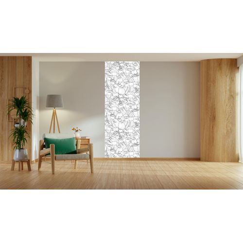 4067437121391 - Wandsticker QUEENCE Katzen weiß B90cm Vinyl Wandtattoos DIY-Wandsticker zum Bemalen 4067437121391 - Wandsticker QUEENCE Katzen weiß B90cm Vinyl Wandtattoos DIY-Wandsticker zum Bemalen