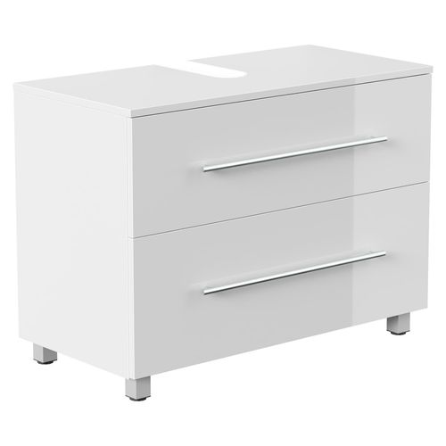 4251982676615 - Mondial Universal Unterbau auf Standfüßen 85 cm SoftClose weiss hochglanz 4251982676615 - Mondial Universal Unterbau auf Standfüßen 85 cm SoftClose weiss hochglanz