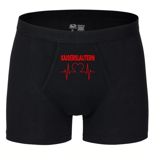 4068859110277 - multifanshop Herren Boxer Short - Kaiserslautern - Herzschlag - Druck rot - Unterwäsche 4068859110277 - multifanshop Herren Boxer Short - Kaiserslautern - Herzschlag - Druck rot - Unterwäsche