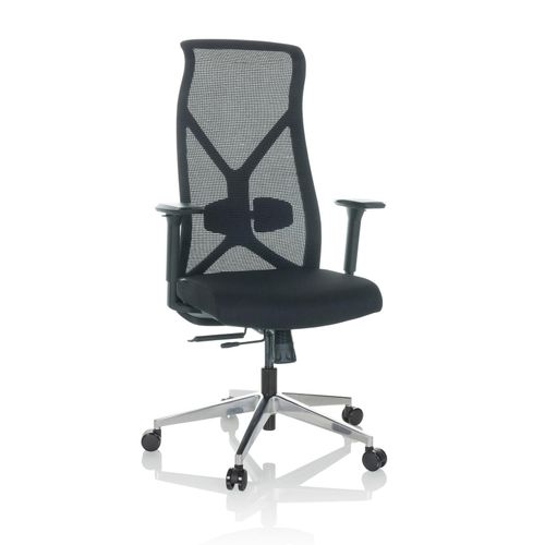 4064323035978 - Profi Bürostuhl AZURRO B Stoff Netzstoff mit Armlehnen hjh OFFICE