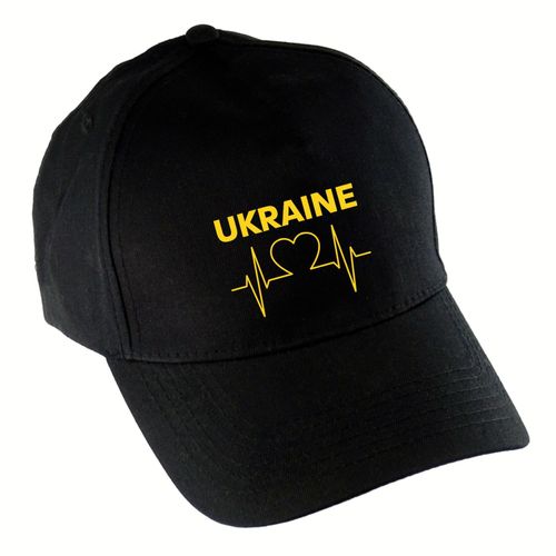 4068859301187 - multifanshop Baseballcap - Ukraine - Herzschlag - Druck gelb - Mütze 4068859301187 - multifanshop Baseballcap - Ukraine - Herzschlag - Druck gelb - Mütze