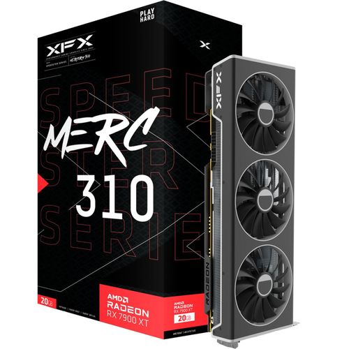 0840191500671 - Grafikkarte AMD Radeon RX 7900 XT MERC 310 20 GB GDDR6-SDRAM PCIe HDMI® DisplayPort AMD FreeSync 0840191500671 - Grafikkarte AMD Radeon RX 7900 XT MERC 310 20 GB GDDR6-SDRAM PCIe HDMI® DisplayPort AMD FreeSync