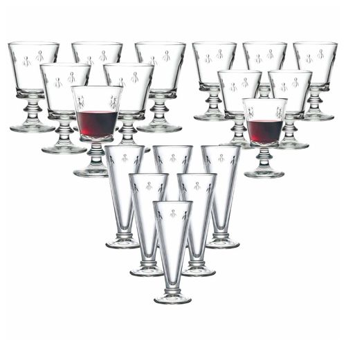 4262418976162 - Wein- und Sektgläser Biene Abeille 18er Set