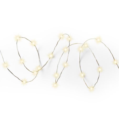 8720194993828 - Lichterkette SOLAR Twinckle (B 1990 cm) B 1990 cm grau 8720194993828 - Lichterkette SOLAR Twinckle (B 1990 cm) B 1990 cm grau