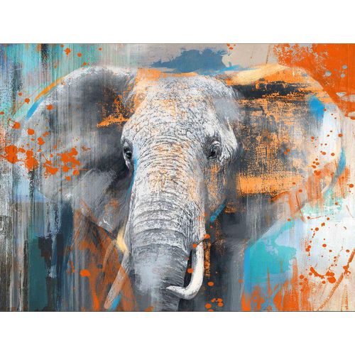 4050743077339 - Keilrahmenbild POPART ELEFANT (BHT 100x70x370 cm)