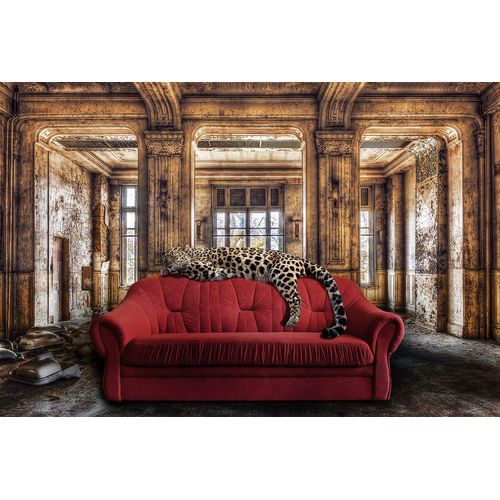 4050743076752 - Glasbild RELAXING LEO (BHT 150x100x40 cm)