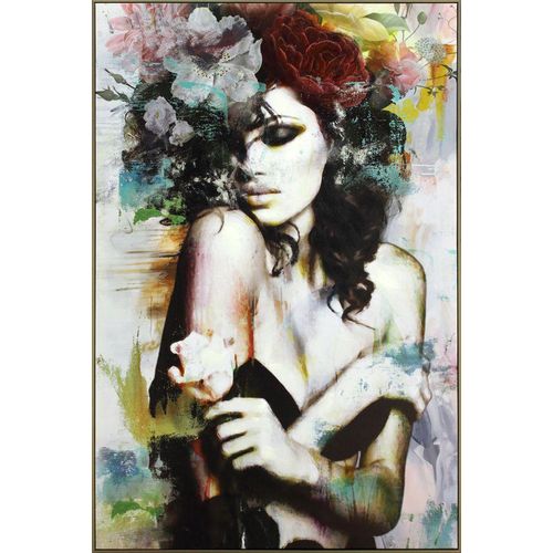 4050743077667 - Keilrahmenbild SCHÖNHEIT (BHT 80x120x5 cm) BHT 80x120x5 cm bunt