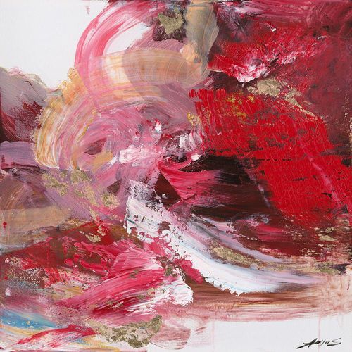 4050743077315 - Gemälde SCHWUNGVOLLE VARIATION (BHT 80x80x370 cm)