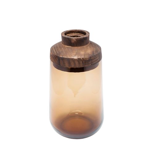 4025621511328 - Vase Rim Braun (BHT 18x33x18 cm) DESIGN 4025621511328 - Vase Rim Braun (BHT 18x33x18 cm) DESIGN