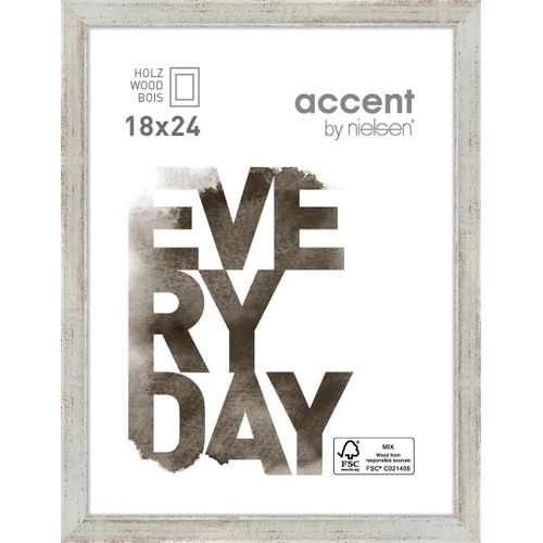 4012292563206 - Bilderrahmen ZOOM (LB 18x24 cm) LB 18x24 cm grau Fotorahmen