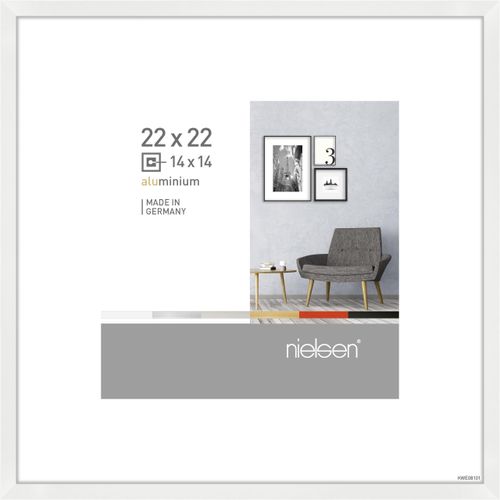 4012292735719 - Bilderrahmen PIXEL (LB 22x22 cm) LB 22x22 cm weiß Fotorahmen 4012292735719 - Bilderrahmen PIXEL (LB 22x22 cm) LB 22x22 cm weiß Fotorahmen