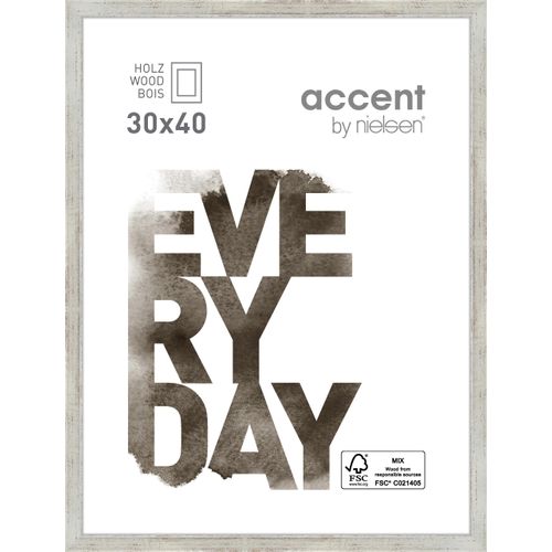 4012292563244 - Bilderrahmen ZOOM (LB 30x40 cm) LB 30x40 cm grau Fotorahmen