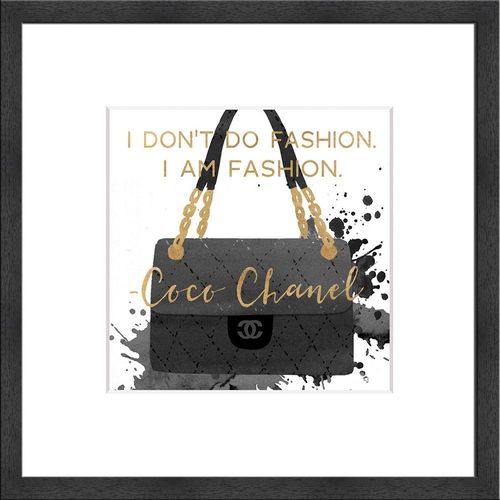 4250133648969 - Gerahmtes-Bild I AM FASHION (BHT 42x42x3 cm) BHT 42x42x3 cm bunt