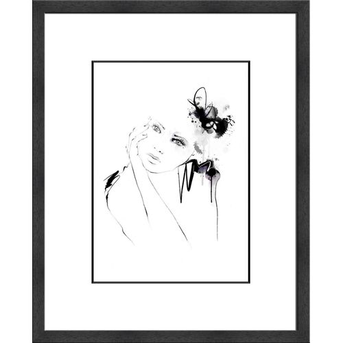 4250133649065 - Gerahmtes-Bild OH REALLY ? (BHT 42x52x3 cm) BHT 42x52x3 cm weiß