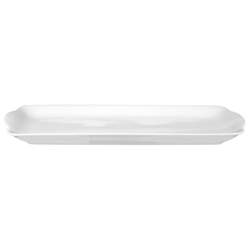 4003106664899 - Kuchenplatte eckig Rondo Liane Weiß (35x15cm)