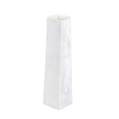 4045289157300 - Vase TÜTE LIVING (LBH 6x6x26 cm) LBH 6x6x26 cm weiß Blumenvase Blumengefäß 4045289157300 - Vase TÜTE LIVING (LBH 6x6x26 cm) LBH 6x6x26 cm weiß Blumenvase Blumengefäß