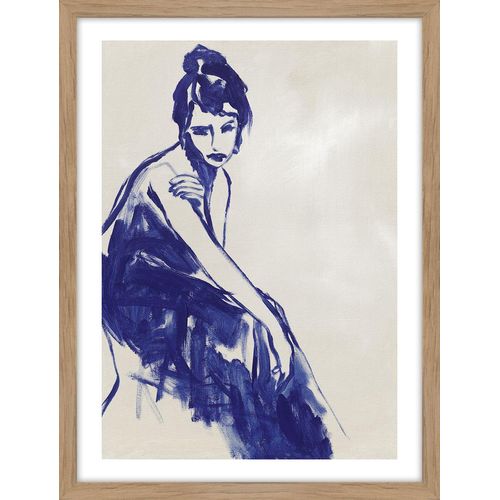 5715226313586 - Kunstdruck JUST A LITTLE WHITE (LBH 30x40x2 cm) LBH 30x40x2 cm bunt Bild Gemälde Wandbild