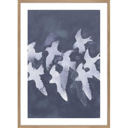 5715226312947 - Kunstdruck FADES INTO LIGHT (LBH 50x70x2 cm) LBH 50x70x2 cm bunt Bild Gemälde Wandbild