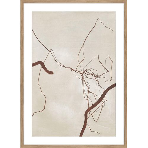5715226313784 - Kunstdruck NEW LEVEL (LBH 50x70x2 cm) LBH 50x70x2 cm bunt Bild Gemälde Wandbild