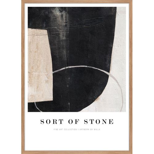 5715226314026 - Kunstdruck SORT OF STONE (LBH 50x70x2 cm) 5715226314026 - Kunstdruck SORT OF STONE (LBH 50x70x2 cm)