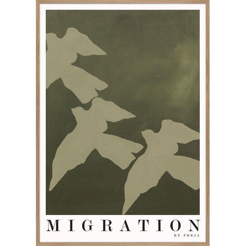 5715226313746 - Kunstdruck MIGRATION (LB 70x100 cm) LB 70x100 cm bunt Bild Gemälde Wandbild