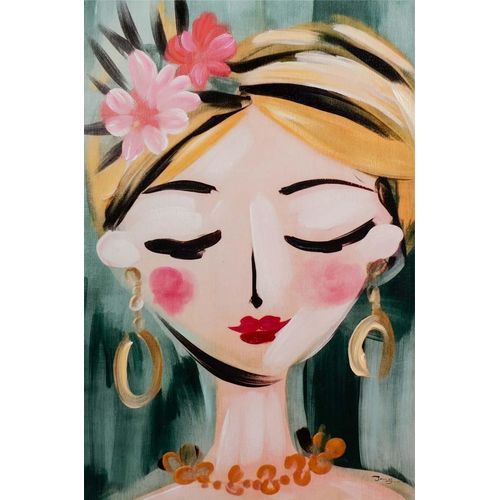 4050743090727 - Keilrahmenbild FLOWER GIRL